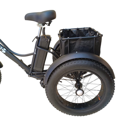 A3 detachable battery, wide seat and rear cargo basket