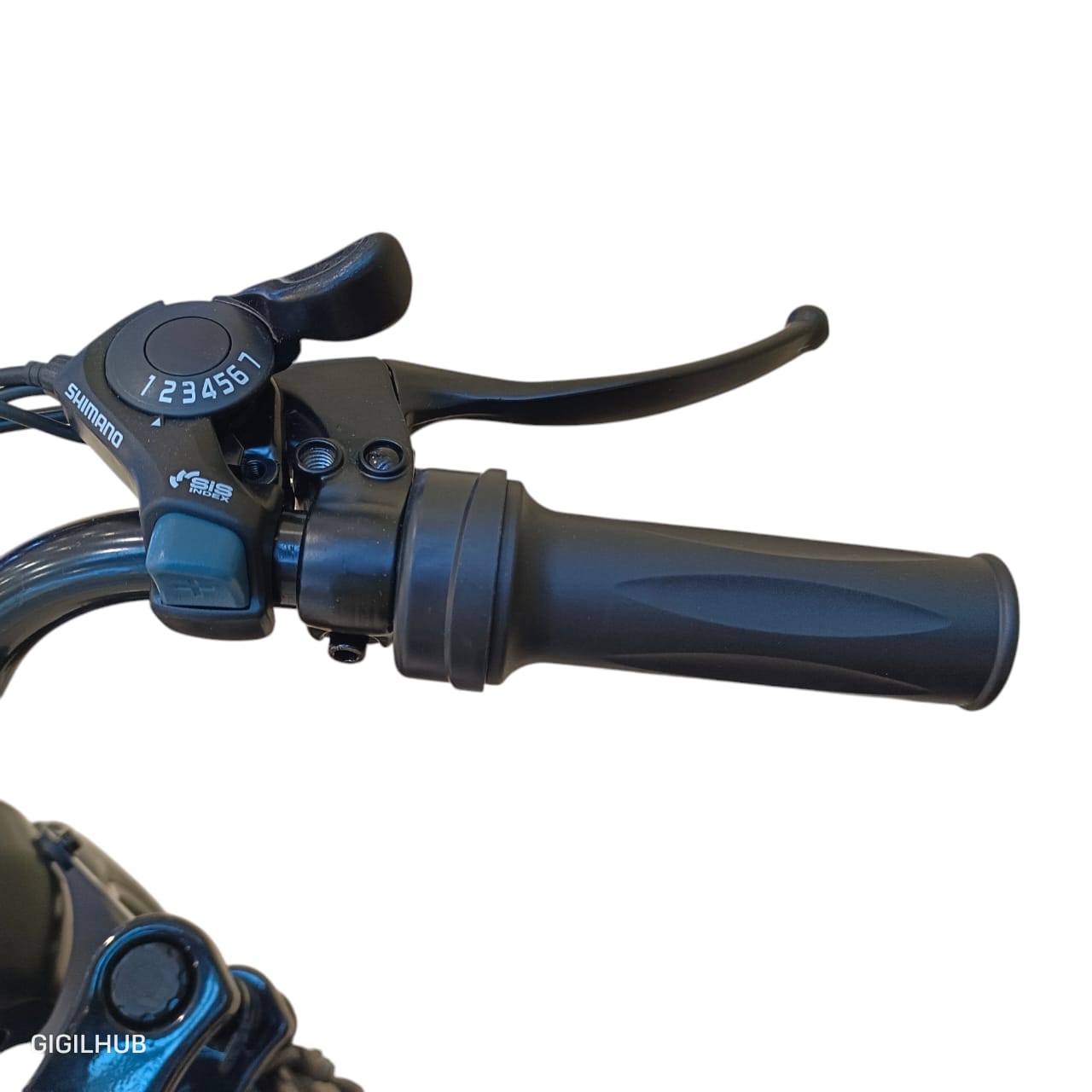 A3 Shimano 7-speed gear shifter and right handle grip