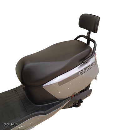 Seat view with back support
